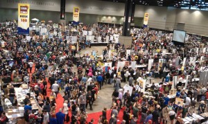 The crowds at C2E2 would be much smaller after a comic book market decline. Let's make sure that does not ever happen.